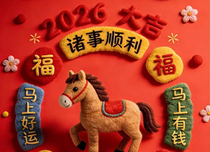 小奔祝大家新年快樂(lè)，初八見(jiàn)！